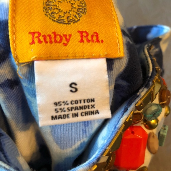 🧡💙Ruby Rd. Top - Picture 6 of 6